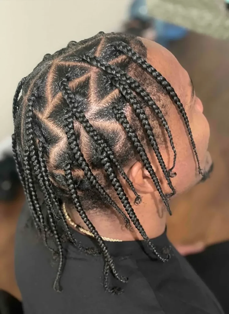 Knotless braids