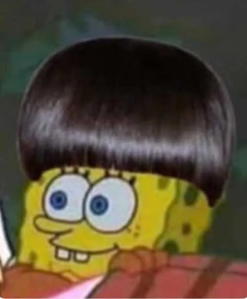 Spongebob Edgar cut