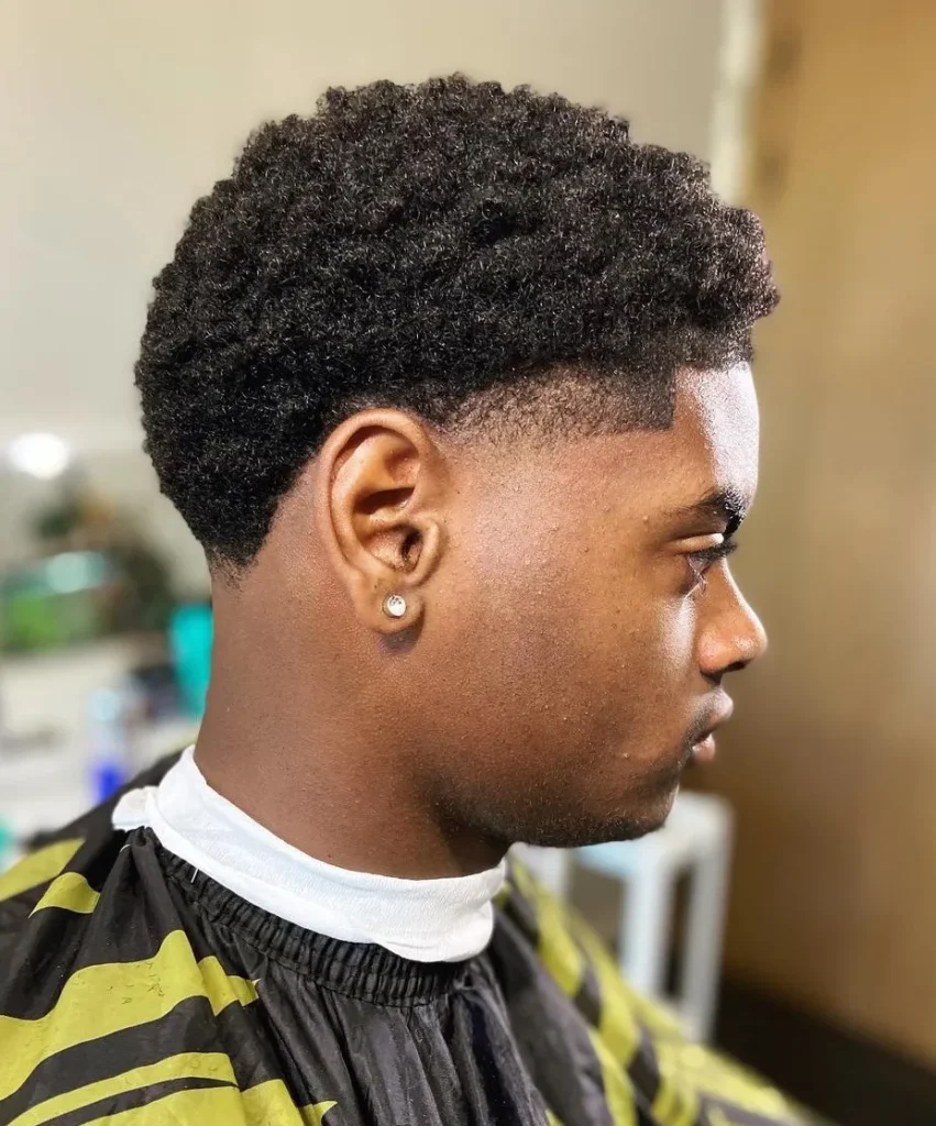 Textured Crop with a Taper Fade