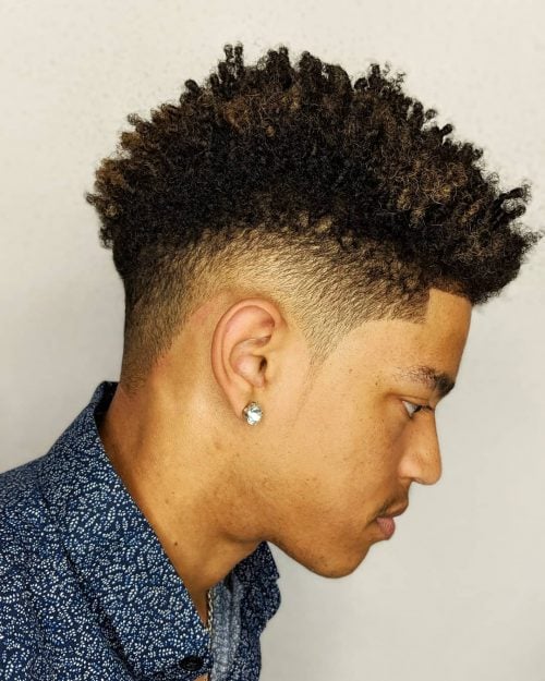 Legendary Tapered Afro for 4C Curls