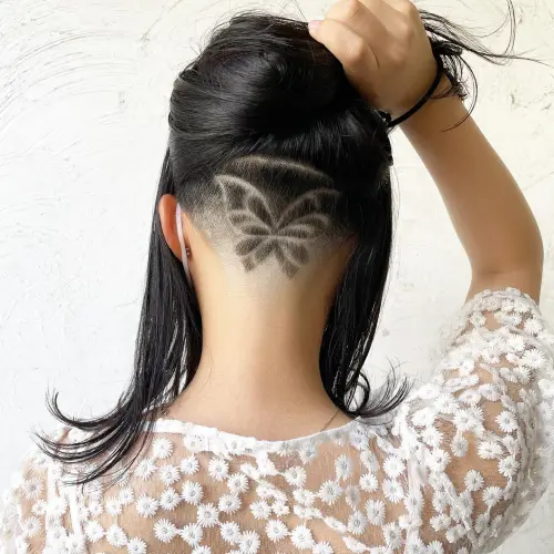 Butterfly Undercut Design