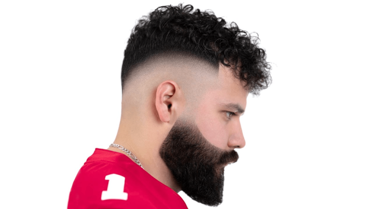 Drop High Taper Fade Curly Hair