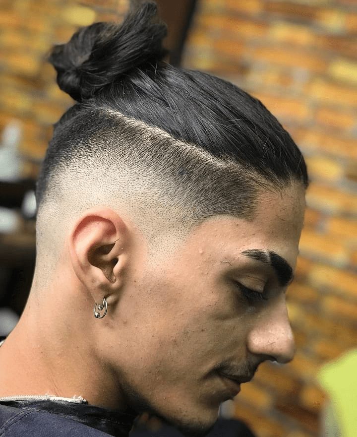 High Taper Fade Long Hair Undercut