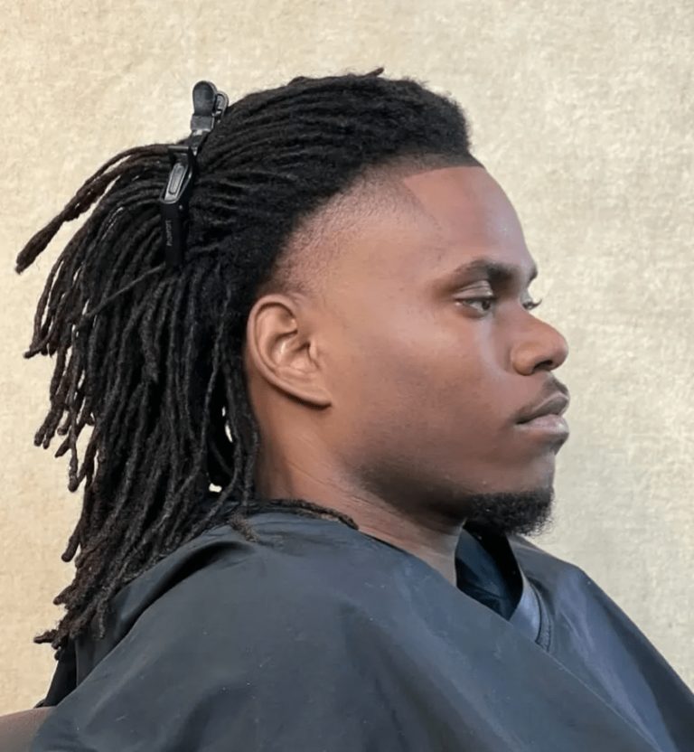 High Taper Fade with Braids