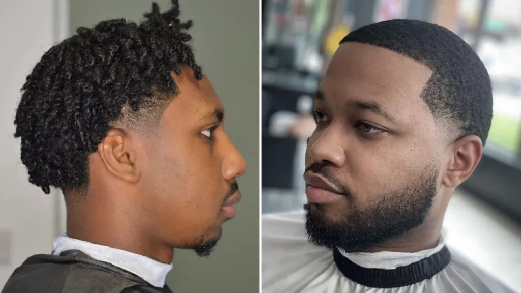 Low Taper Fade Haircuts for Black Men