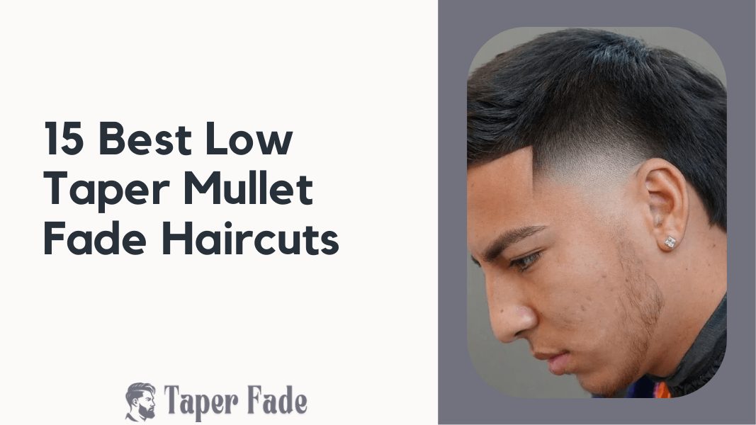 Low Taper Mullet Fade Haircuts