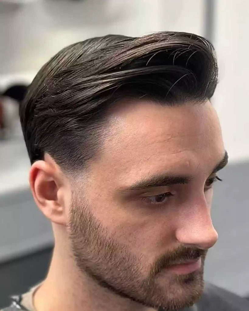 Low Taper with Voluminous Quiff