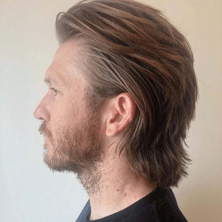 Mid-Fade Mullet Low Taper