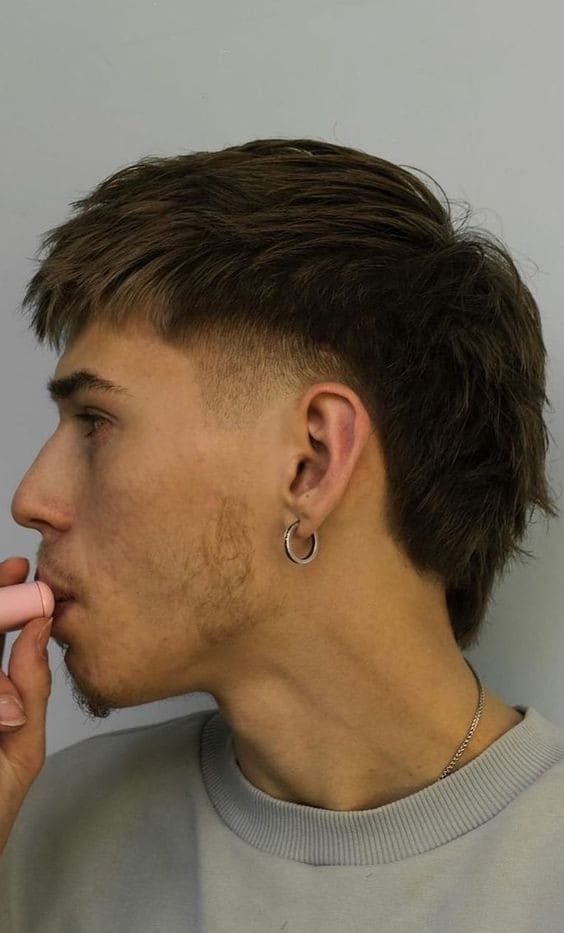 Mullet Fade Haircuts For Men