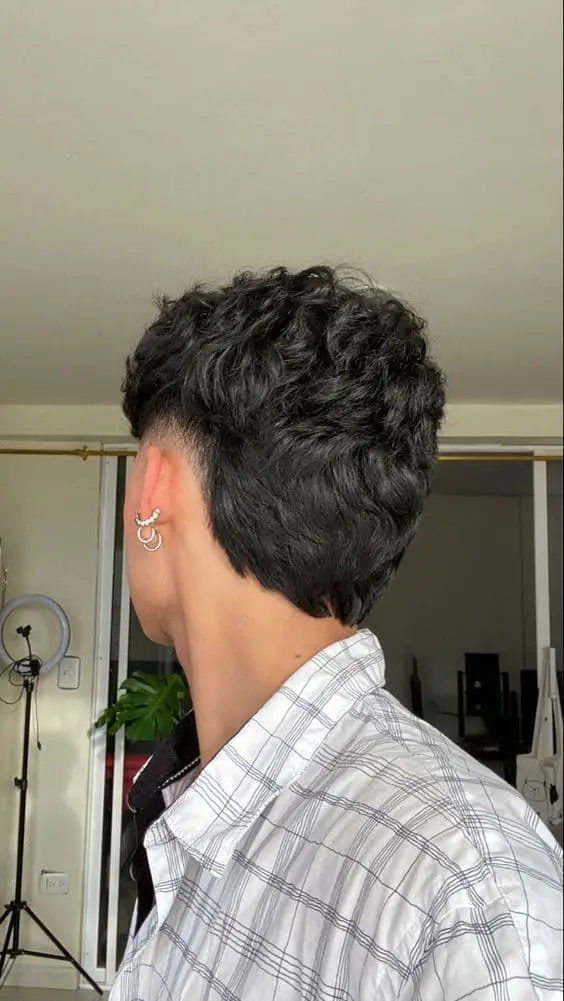 Taper Fade Mullet