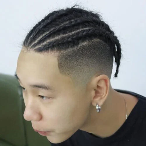 Asian Cornrows