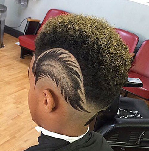 Faux Hawk Fade