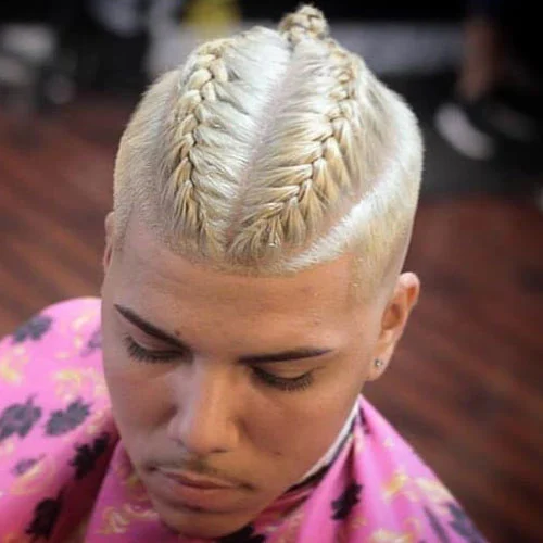 Blonde Cornrows