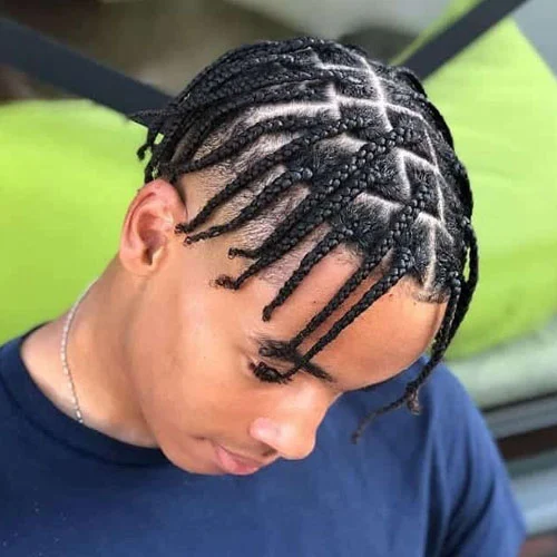 Box Braids For Men