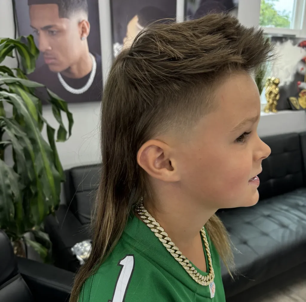 How to Ask the Barber for a Kids Mullet Haircut